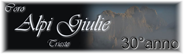 Coro Alpi Giulie - immagine di intestazione